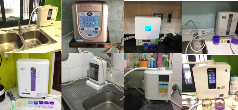 Hình ảnh lắp máy lọc nước ion kiềm tại Hải Phòng