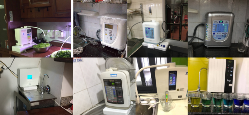 Hình ảnh lắp máy lọc nước ion kiềm tại Hải Phòng