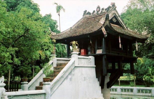 Chùa một cột tại quận Ba Đình Hà Nội